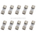 الصمامات الأنبوب الزجاجي يؤدي 250 فولت بطيئة ضربة 3.6x10mm